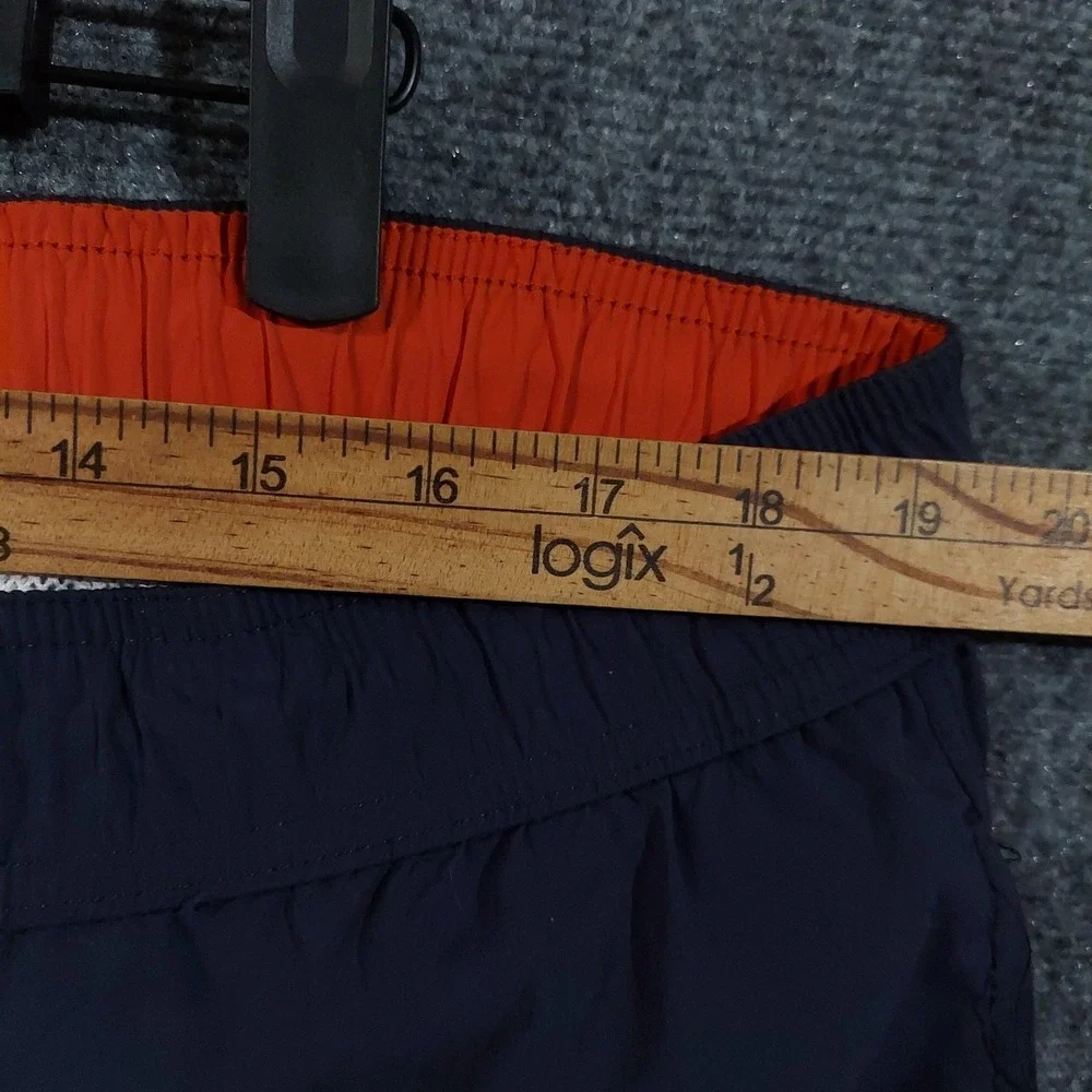 Carbon2cobalt Shorts Mens 2XL Navy Swim Trunks Quick Dry Lined Elastic‎ Waist